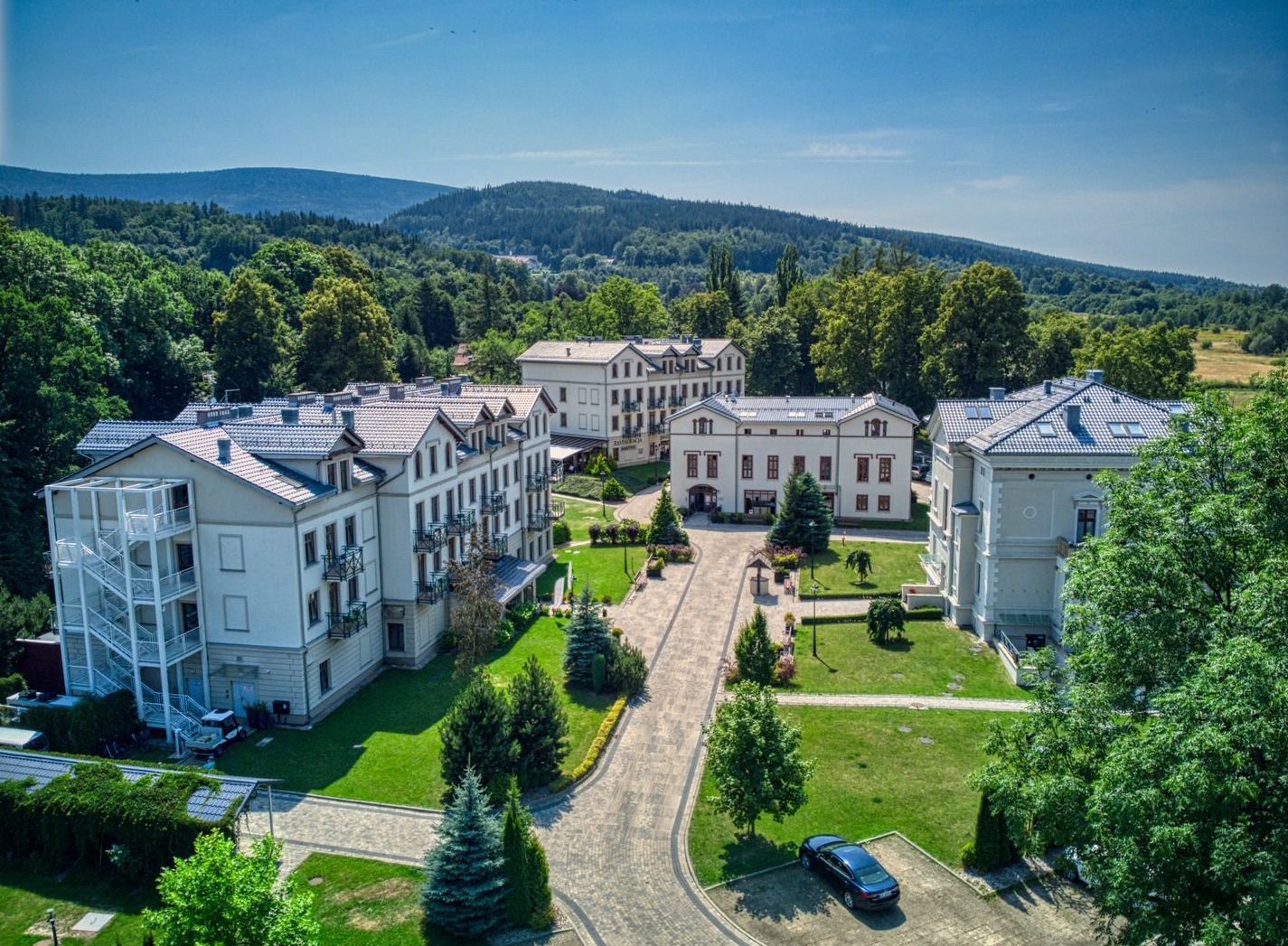 Cottonina Hotel & Mineral SPA Resort Świeradów Zdrój otoczenie