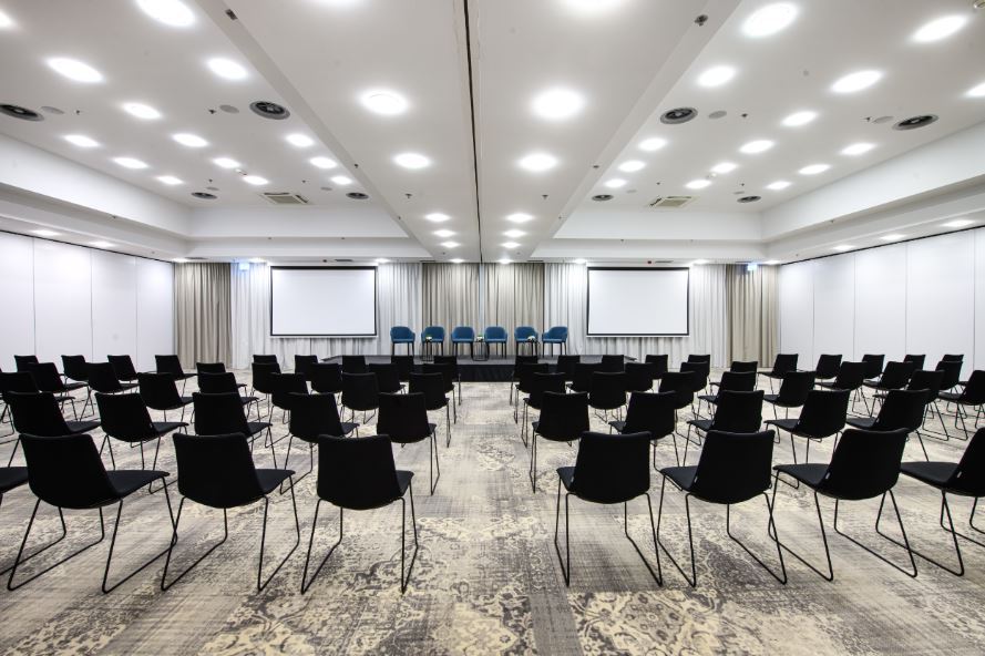 Sala konferencyjna w Courtyard by Marriott Warsaw Airport