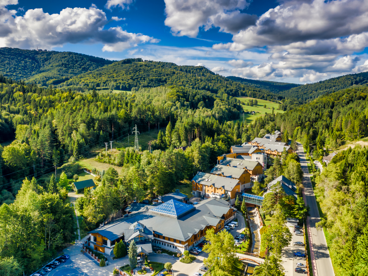 Czarny Potok Resort Spa Conference Krynica Zdroj otoczenie