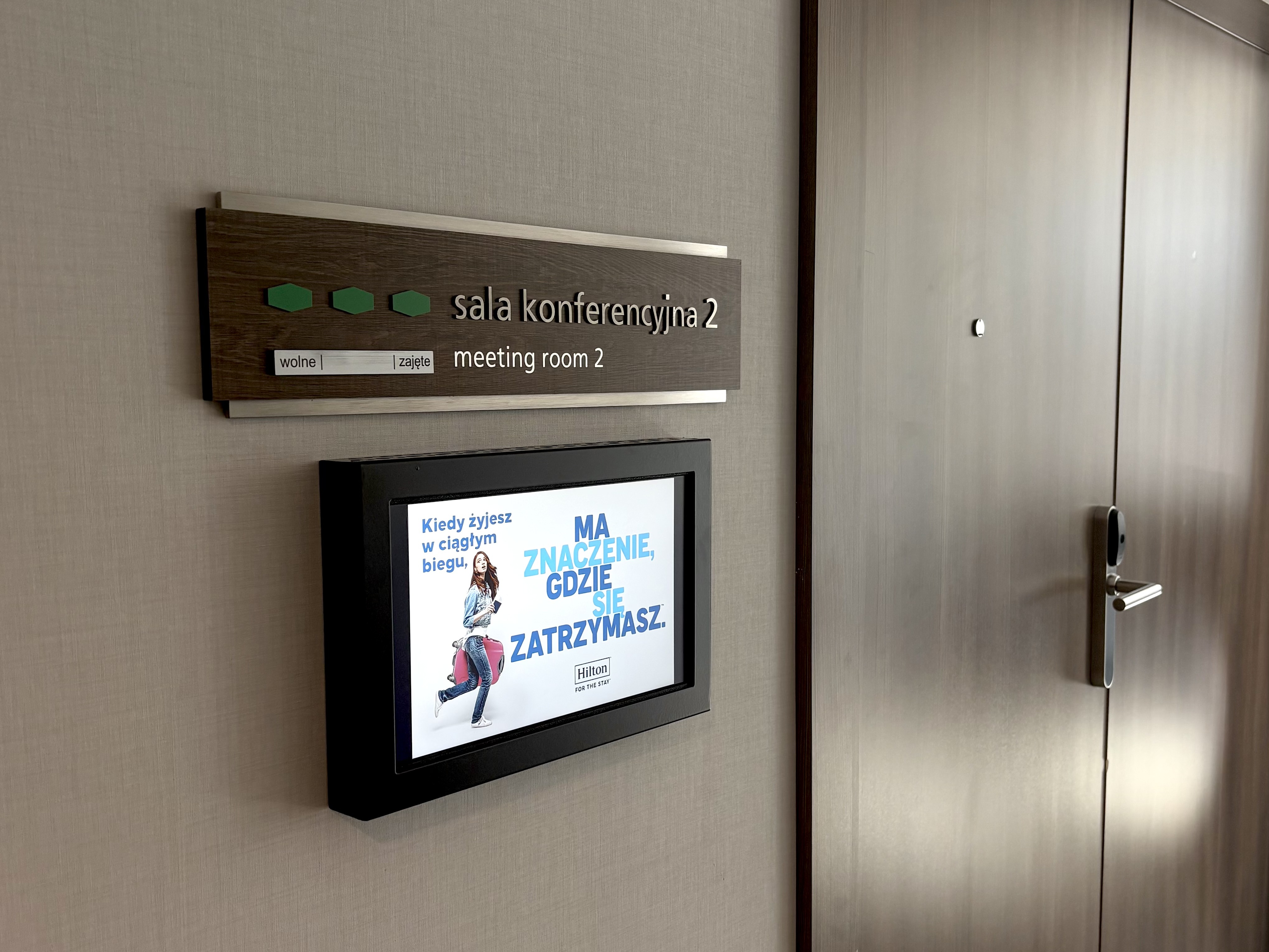 Hampton by Hilton Warszawa Mokotów po modernizacji sal konferencyjnych