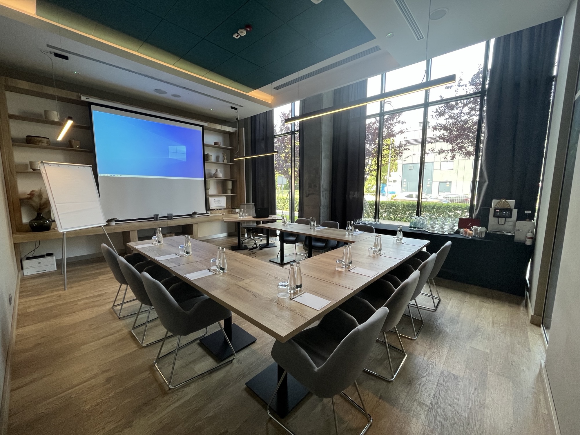 Hampton by Hilton Warszawa Mokotów sala konferencyjna