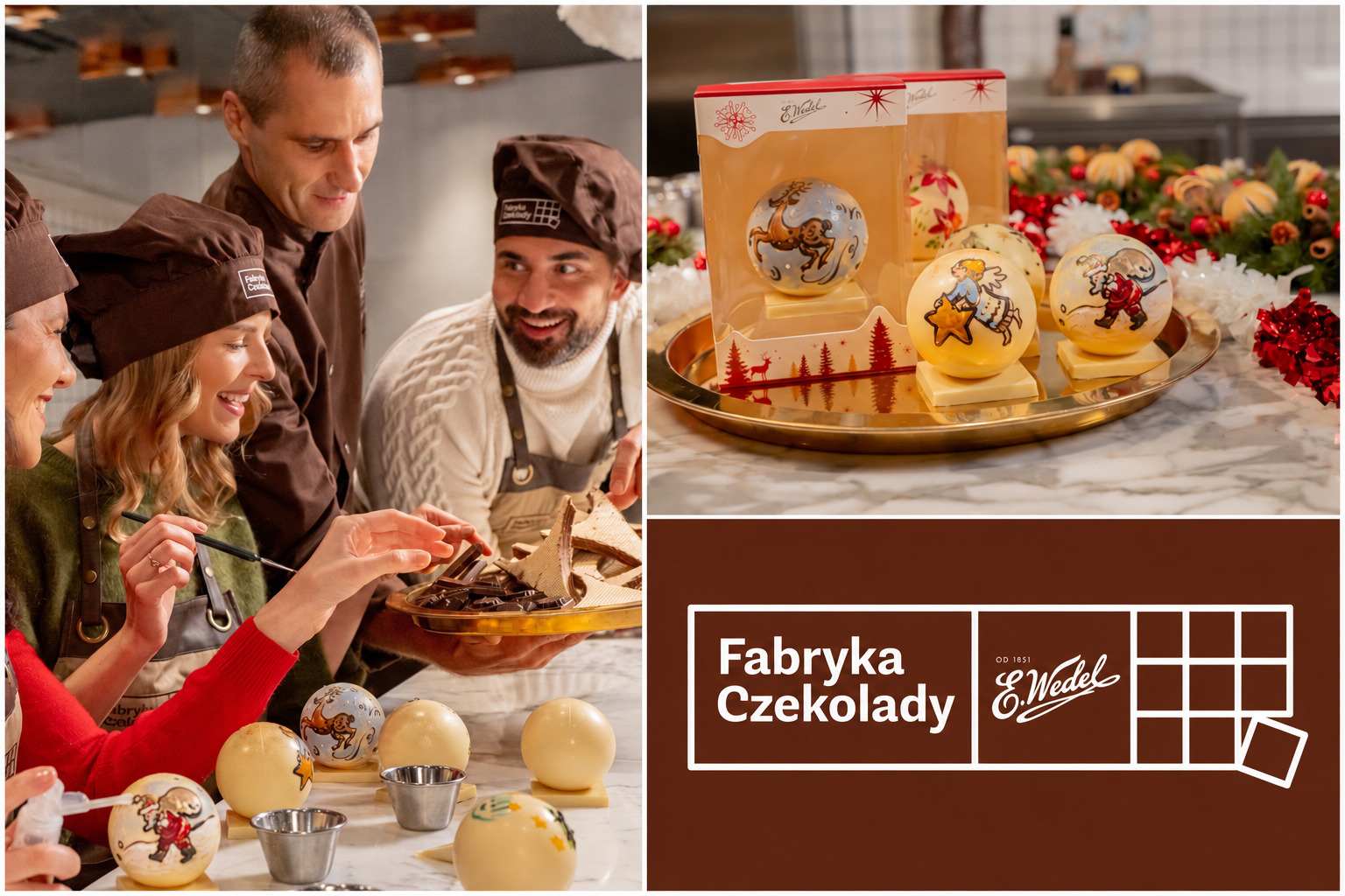 Muzeum Fabryki Czekolady Wedla wigilie firmowe