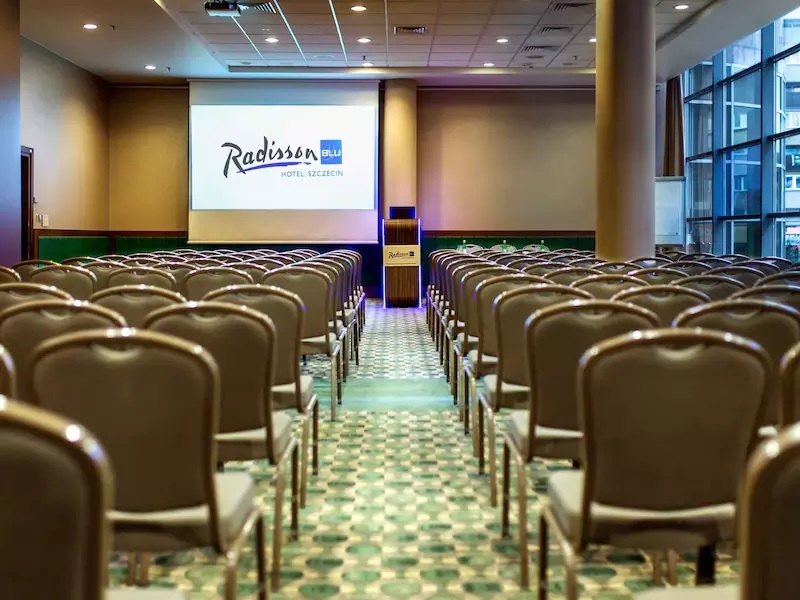 sala konferencyjna w Radisson Blu Hotel Szczecin