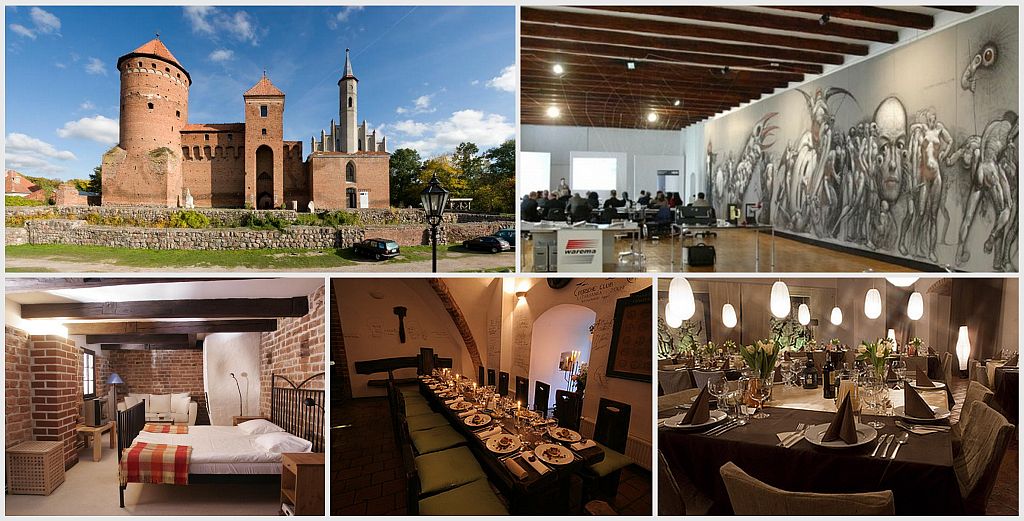 Zamek Reszel konferencje w pałacu willi dworku