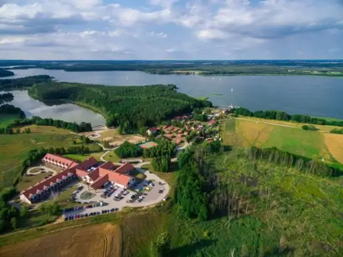 Mikołajki Resort & SPA z lotu ptaka