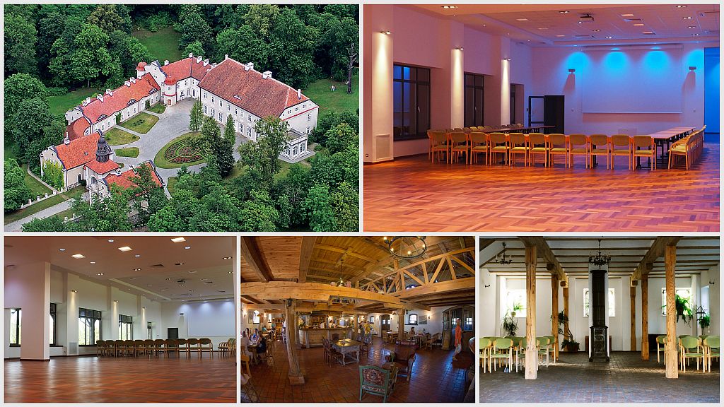 Pałac i Folwark Galiny Bartoszyce konferencje na Mazurach integracja jazda konna